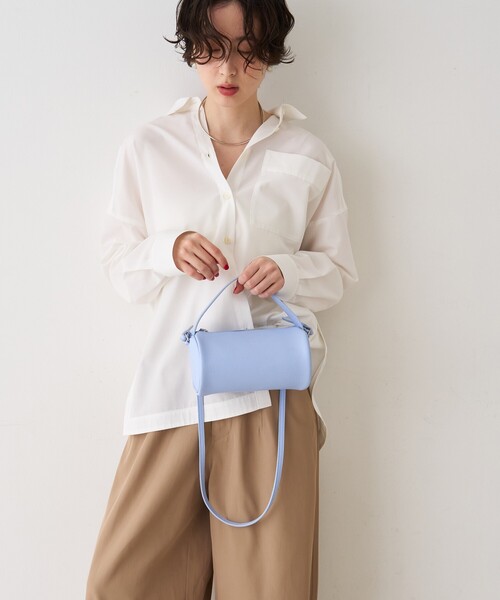 YAHKI(ヤーキ)の「【YAHKI/ヤーキ】SHRINK W FACE 2way ショルダーバッグ(ショルダーバッグ・レディース・ブラック/ライトブルー/ダークオレンジ・フリー)」の11枚目の写真