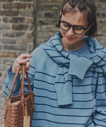 human woman | ◆【ウォッシャブル】ギマコットン求心プルオーバー(ニット/セーター)