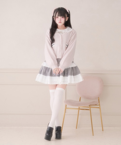 セール】コットンレースフリルスカート（スカート）｜Pal elfy（パル