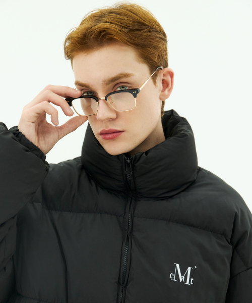 MUCENT(ムセント)の「ヘフハイネックシグニチャーウェロンパディング 男女共用 (6カラー)(ダウンジャケット/コート・レディース・ホワイト/スカイブルー/ブラウン/ライトベージュ/ブラック系/ブラック系1・M/L)」の7枚目の写真