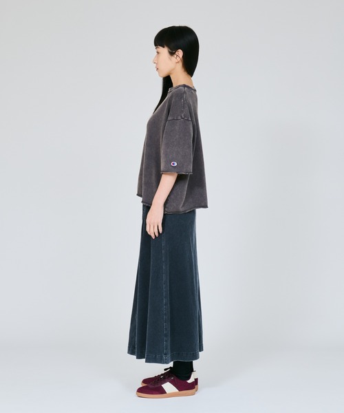 Champion（チャンピオン）の「【Champion/チャンピオン】レディース ロングスカート（スカート・レディース・ベージュ/ダークブラウン/ダークネイビー・LARGE/MEDIUM）」の10枚目の写真