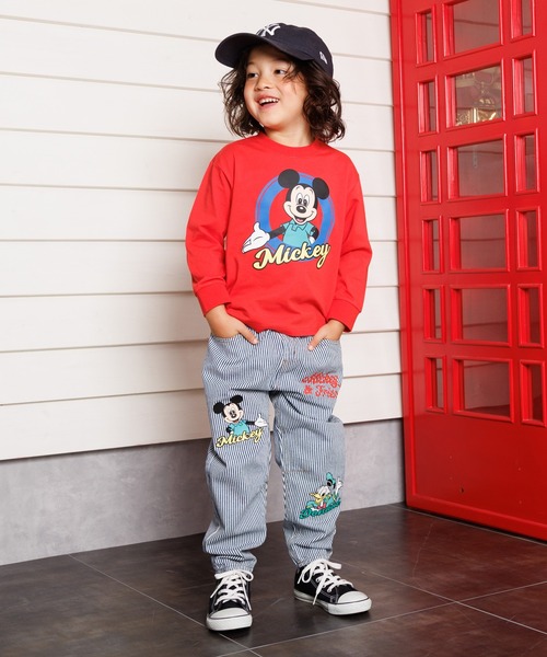 Disney（ディズニー）の「ディズニー デニムロングパンツ 1250K（デニムパンツ・キッズ・ライトブルー/ライトインディゴブルー・90cm/100cm/110cm/120cm/130cm/140cm）」の4枚目の写真