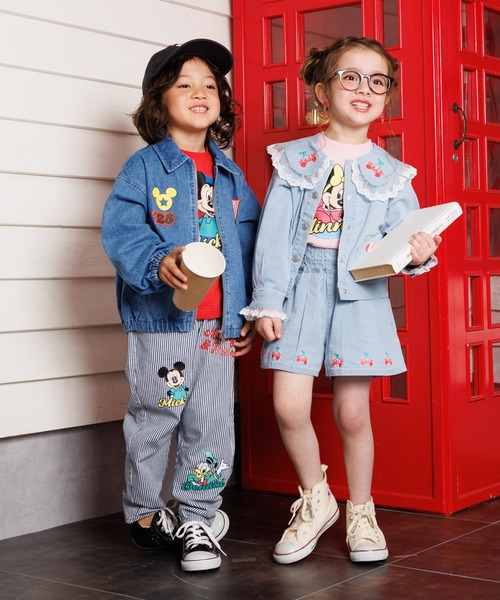 Disney（ディズニー）の「ディズニー デニムロングパンツ 1250K（デニムパンツ・キッズ・ライトブルー/ライトインディゴブルー・90cm/100cm/110cm/120cm/130cm/140cm）」の14枚目の写真