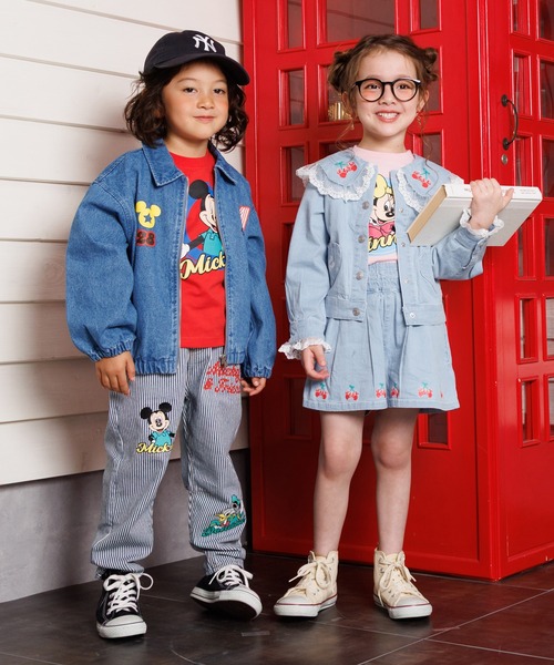 Disney（ディズニー）の「ディズニー デニムロングパンツ 1250K（デニムパンツ・キッズ・ライトブルー/ライトインディゴブルー・90cm/100cm/110cm/120cm/130cm/140cm）」の15枚目の写真