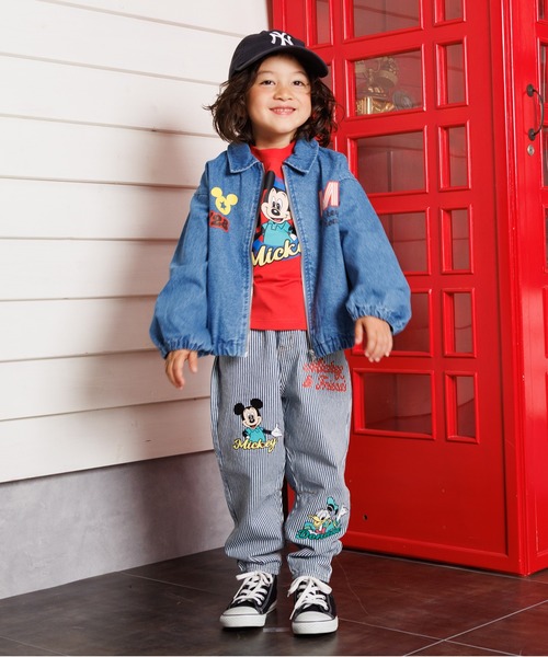 Disney（ディズニー）の「ディズニー デニムロングパンツ 1250K（デニムパンツ・キッズ・ライトブルー/ライトインディゴブルー・90cm/100cm/110cm/120cm/130cm/140cm）」の6枚目の写真