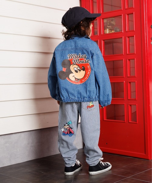 Disney（ディズニー）の「ディズニー デニムロングパンツ 1250K（デニムパンツ・キッズ・ライトブルー/ライトインディゴブルー・90cm/100cm/110cm/120cm/130cm/140cm）」の8枚目の写真