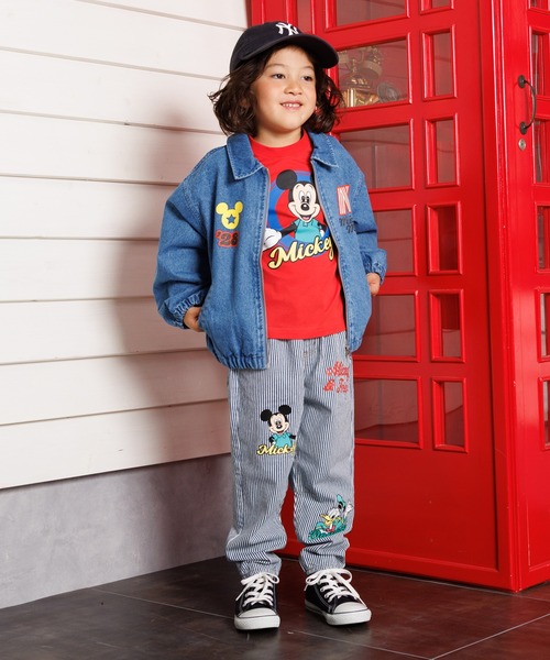 Disney（ディズニー）の「ディズニー デニムロングパンツ 1250K（デニムパンツ・キッズ・ライトブルー/ライトインディゴブルー・90cm/100cm/110cm/120cm/130cm/140cm）」の7枚目の写真