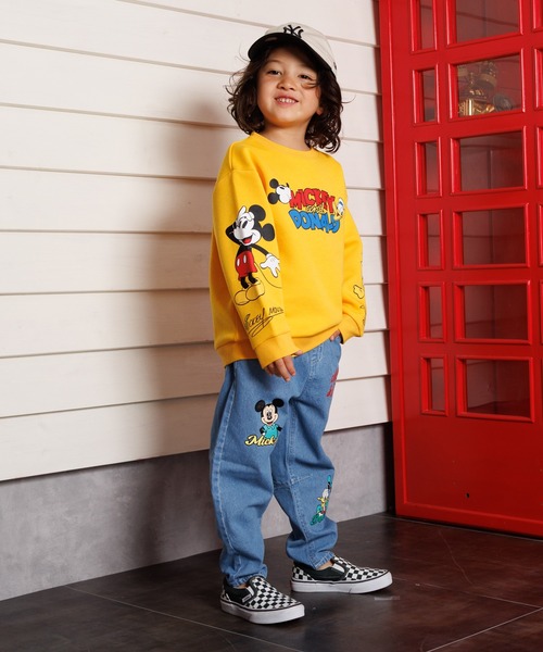 Disney（ディズニー）の「ディズニー デニムロングパンツ 1250K（デニムパンツ・キッズ・ライトブルー/ライトインディゴブルー・90cm/100cm/110cm/120cm/130cm/140cm）」の12枚目の写真