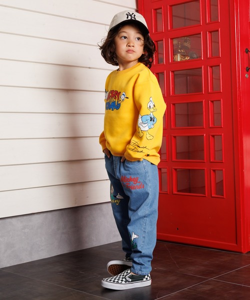 Disney（ディズニー）の「ディズニー デニムロングパンツ 1250K（デニムパンツ・キッズ・ライトブルー/ライトインディゴブルー・90cm/100cm/110cm/120cm/130cm/140cm）」の13枚目の写真