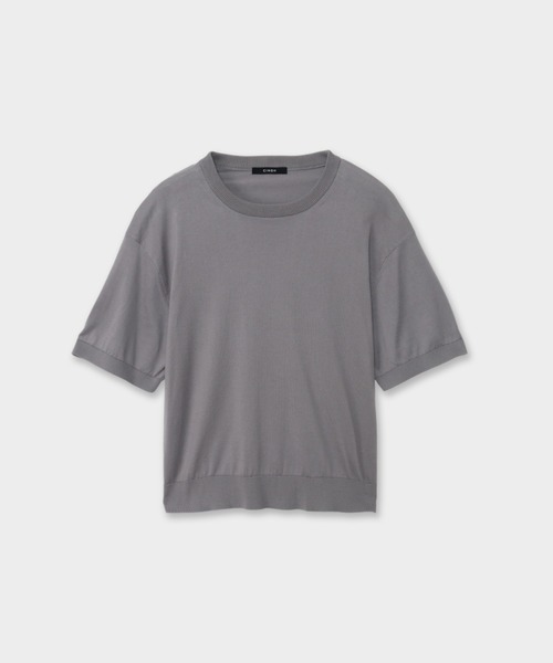 CINOH(チノ)の「21GG KNIT T-SHIRT(ニット/セーター・メンズ・グレー・46)」の1枚目の写真