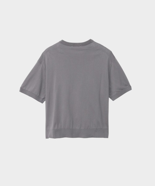 CINOH(チノ)の「21GG KNIT T-SHIRT(ニット/セーター・メンズ・グレー・46)」の2枚目の写真