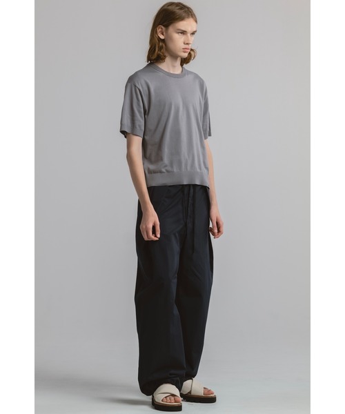 CINOH(チノ)の「21GG KNIT T-SHIRT(ニット/セーター・メンズ・グレー・46)」の4枚目の写真
