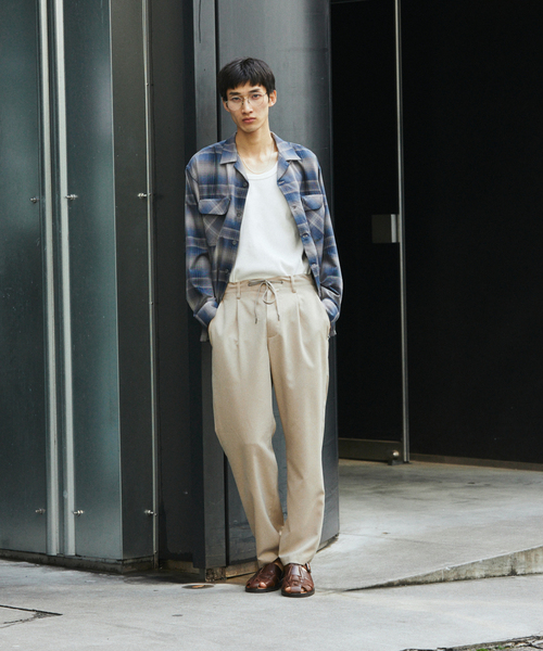 JOURNAL STANDARD(ジャーナルスタンダード)の「METROPOLYS ブッチャー1P(スラックス・メンズ・ブラック/チャコールグレー/ベージュ・SMALL/MEDIUM/LARGE)」の6枚目の写真