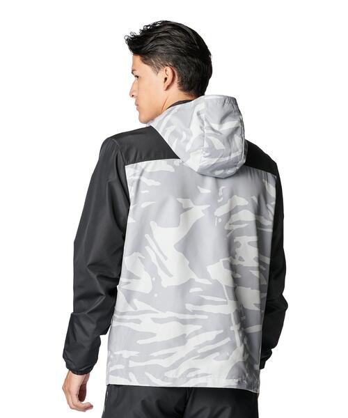 UNDER ARMOUR(アンダーアーマー)の「UAトリコット ウーブン フルジップ フーディド ジャケット(ベースボール/メンズ)(その他アウター・メンズ・グレー・XL/3XL/S/2XL)」の2枚目の写真