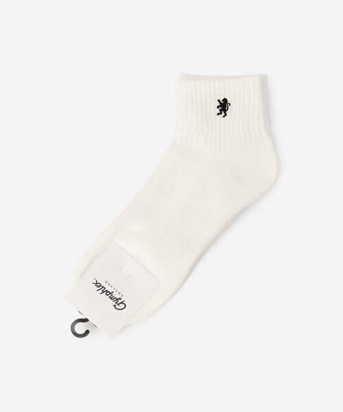GYMPHLEX(ジムフレックス)の「Gymphlex | ショート クルーソックス MEN(ソックス/靴下・メンズ・アイボリー/ブラック/ブラウン系その他2/ベージュ・MENS)」の5枚目の写真