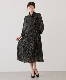 Jayro（ジャイロ）の「ボウタイプリーツワンピース（ワンピース）」