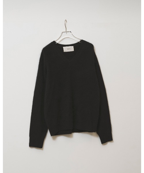 TODAYFUL（トゥデイフル）の「Woolcashmere Vneck Knit（ニット/セーター・レディース・ブラウン/チャコールグレー/ブラック・FREE）」の10枚目の写真