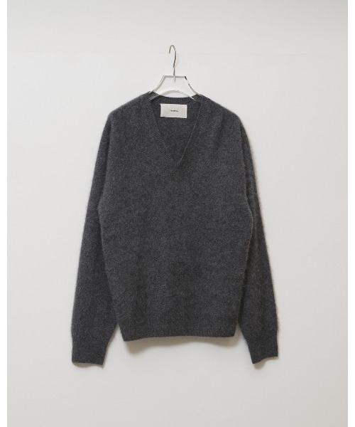 TODAYFUL（トゥデイフル）の「Woolcashmere Vneck Knit（ニット/セーター・レディース・ブラウン/チャコールグレー/ブラック・FREE）」の11枚目の写真