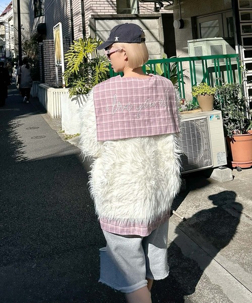 Alley Tokyo(アリートーキョー)の「【リバイバル】メッセージセーラーシャツ(シャツ/ブラウス・レディース・ネイビー/サックスブルー系/ピンク系/オフホワイト/グレー系・FREE)」の16枚目の写真
