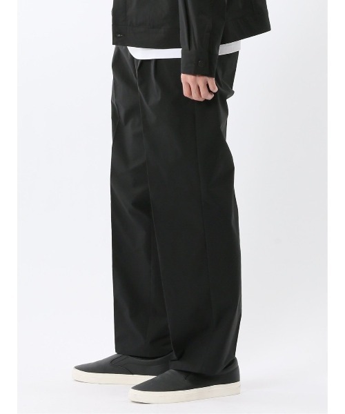 TAKA-Q（タカキュー）の「【撥水 ストレッチ ウォッシャブル】タカキュー ワイドテーパードパンツ(セットアップ可能)（その他パンツ・メンズ・ブラック・S/MEDIUM/LARGE/X-LARGE）」の9枚目の写真