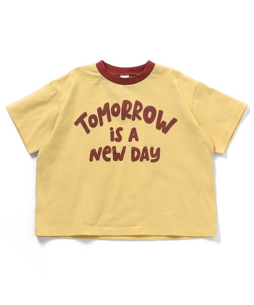 BREEZE（ブリーズ）の「【WEB限定】バイカラーロゴ＆モチーフセットアップ_ジュニア対応（セットアップ・キッズ・ピンク/イエロー/オフホワイト/サックスブルー・120/110/100/90/150/140/130）」の6枚目の写真