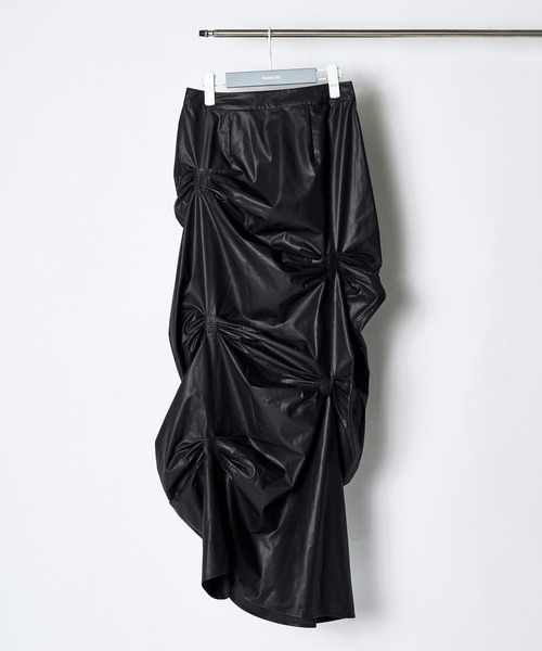 Bundled Tuck Skirt / バンドルタックスカート（スカート）｜RUMCHE
