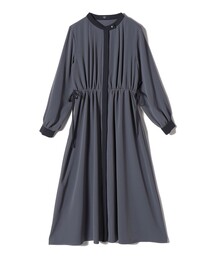 SHIPS Primary Navy Label:〈手洗い可能〉撥水 羽織 ギャザー
