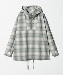 CITEN（シテン）の「＜CITEN＞チェックシャツフーディー（シャツ/ブラウス）」