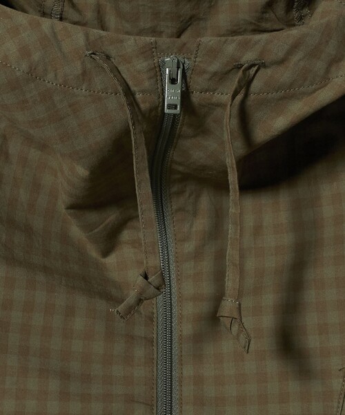 CITEN(シテン)の「<CITEN>チェックシャツフーディー(シャツ/ブラウス・メンズ・オリーブ/ライトグレー・M/L)」の11枚目の写真