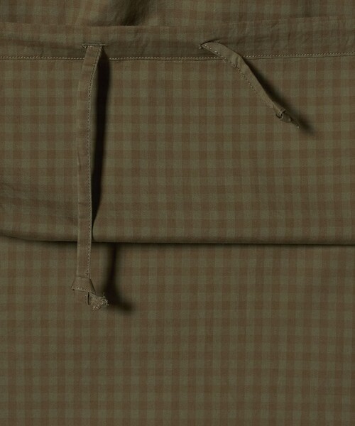 CITEN(シテン)の「<CITEN>チェックシャツフーディー(シャツ/ブラウス・メンズ・オリーブ/ライトグレー・M/L)」の12枚目の写真