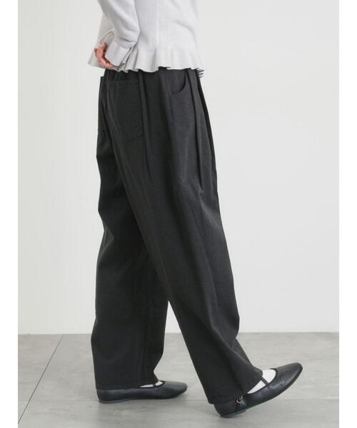 Samansa Mos2(サマンサ モスモス)の「ツータックカーブパンツ(その他パンツ・レディース・カーキ/ブラック/オフホワイト/ピンク・L/M)」の18枚目の写真