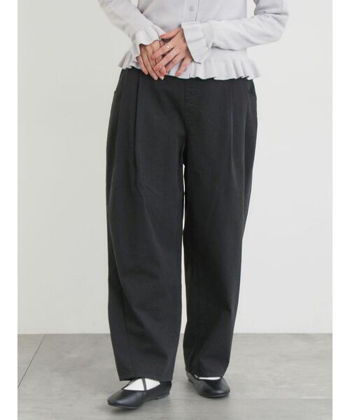 Samansa Mos2(サマンサ モスモス)の「ツータックカーブパンツ(その他パンツ・レディース・カーキ/ブラック/オフホワイト/ピンク・L/M)」の19枚目の写真