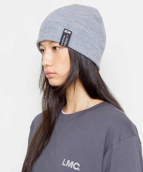 LMCの「LABEL SHORT BEANIE brown（ニットキャップ/ビーニー・レディース・その他・OS）」の8枚目の写真