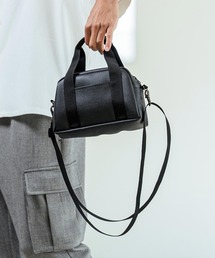 Magine（マージン）の「mko13396- Synthetic leather fabric compact boston bag ボストンバッグ(MGN-261-027)（ボストンバッグ）」