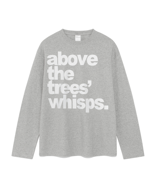 THECOLDESTMOMENT(ザコールデストモーメント)の「TCM above long sleeve (melange grey)(Tシャツ/カットソー・レディース・その他・MEDIUM/LARGE)」の7枚目の写真