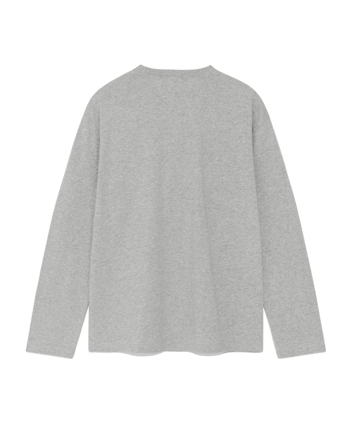 THECOLDESTMOMENT(ザコールデストモーメント)の「TCM above long sleeve (melange grey)(Tシャツ/カットソー・レディース・その他・MEDIUM/LARGE)」の8枚目の写真