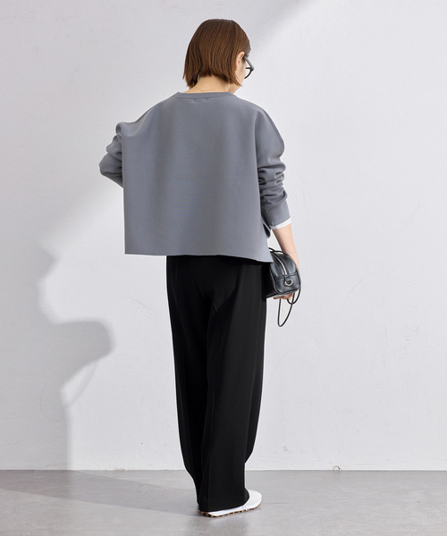 IENA(イエナ)の「《追加》ウォッシャブル ジョーゼットスラックス(スラックス・レディース・ブラック・38/36/34/40)」の10枚目の写真