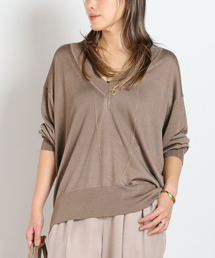 AP STUDIO | ライトディープVネックニット(ニット/セーター)