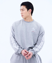 アイビーリーグトラックラインスウェットシャツ(GRAY)