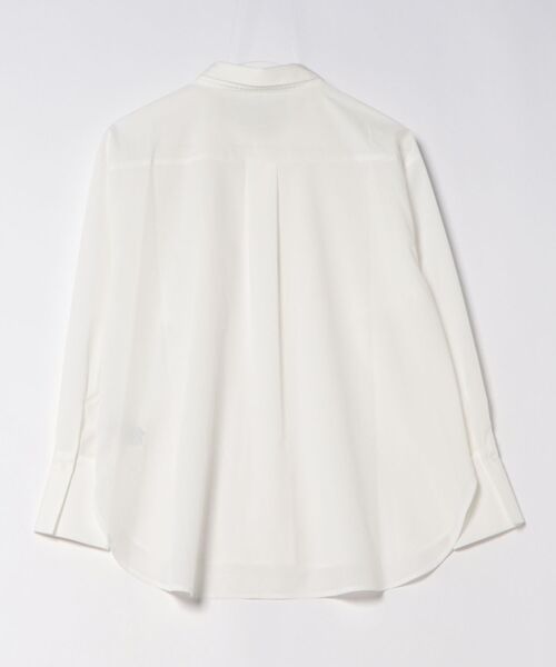 STRAWBERRY-FIELDS（ストロベリーフィールズ）の「シルキーブロード_レースボウタイ取り外しシャツ（シャツ/ブラウス・レディース・オフホワイト/サックスブルー・2）」の16枚目の写真