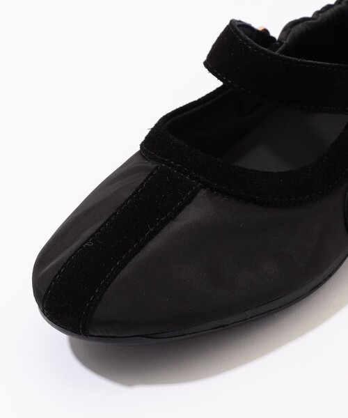 Anniel(アニエル)の「Anniel フラットシューズ(バレエシューズ・レディース・ホワイト/ブラック・38/36/37)」の7枚目の写真