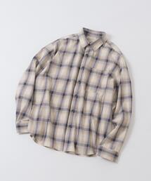 ITEMS URBANRESEARCH | オンブレチェックレギュラーカラーライトシャツ(シャツ/ブラウス)