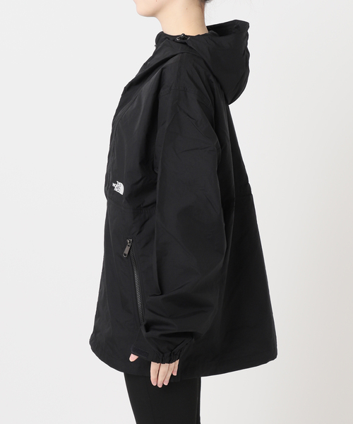 THE NORTH FACE(ザノースフェイス)の「《追加》【THE NORTH FACE/ ザノースフェイス】コンパクトジャケット(ナイロンジャケット・レディース・ブラック/チャコールグレー・MEDIUM)」の16枚目の写真
