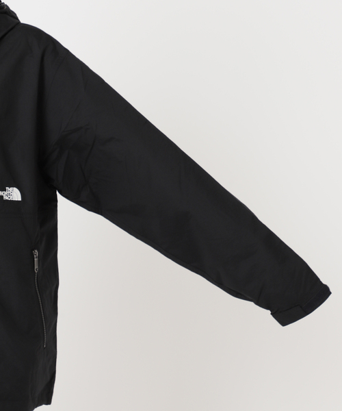ザノースフェイス　コンパクトジャケット THE NORTH FACE ブラック ザ・ノース・フェイス コンパクトジャケット | ライトアップオンライン