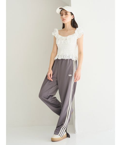 SNIDEL（スナイデル）の「【adidas Originals】FIRE BIRD TP/ファイヤーバードトラックパンツ（その他パンツ・レディース・グレー・S）」の11枚目の写真