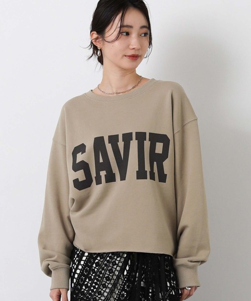 Gready Brilliant（グレディブリリアン）の「裏毛ＳＡＶＩＲロゴスウェット（スウェット・レディース・トップグレー/モカ・38）」の15枚目の写真