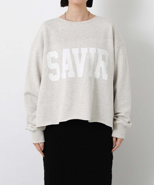 Gready Brilliant（グレディブリリアン）の「裏毛ＳＡＶＩＲロゴスウェット（スウェット・レディース・トップグレー/モカ・38）」の19枚目の写真