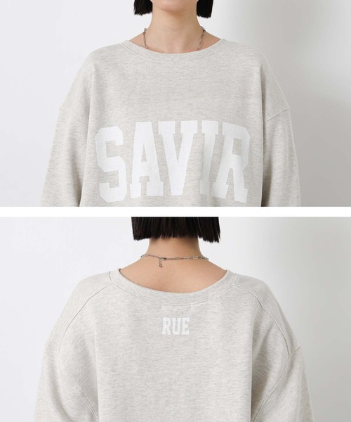 Gready Brilliant（グレディブリリアン）の「裏毛ＳＡＶＩＲロゴスウェット（スウェット・レディース・トップグレー/モカ・38）」の21枚目の写真