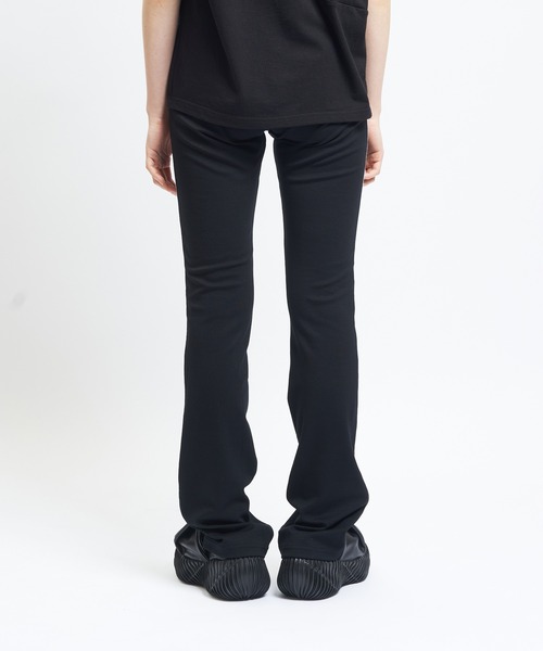 gomme（ゴム）の「ブーツカットポンチパンツ（その他パンツ・レディース・ブラック・MEDIUM）」の4枚目の写真