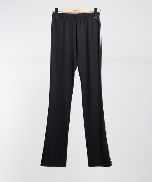 gomme（ゴム）の「ブーツカットポンチパンツ（その他パンツ・レディース・ブラック・MEDIUM）」の9枚目の写真